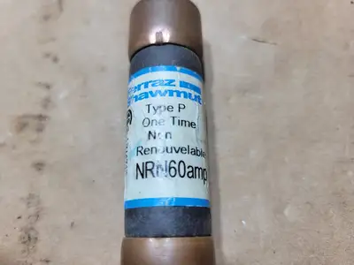 Used 2009 FERRAZ SHAWMUT NRN60 Fuses British Columbia CA | Lenmark #1488992