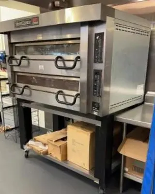 PizzaMaster PM-722ED Electic Stone Pizza Oven - 2 available