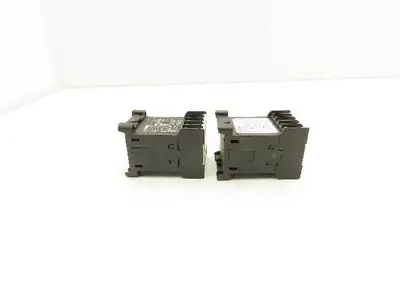 Siemens 3TF2801-0LB4 Contactor Sz 00 3-Pole 16A 1NC 600V 3PH 24VDC Coil Lot of 2