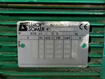 Used LEROY SOMER LS80L Motors (misc) British Columbia CA | Lenmark #246943