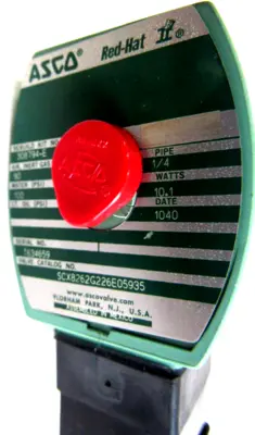 NEW ASCO SCX8262G226E05935 SOLENOID VALVE
