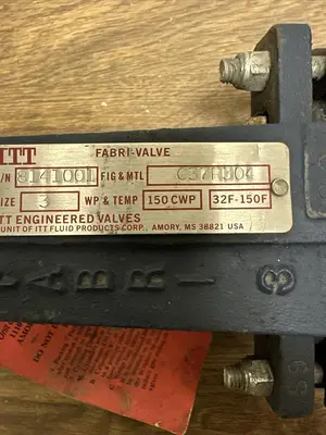 New | in-Stock FABRI-VALVE C37R304 Pump & Valve Parts Ohio US | Surplus Asset Holdings #1226136