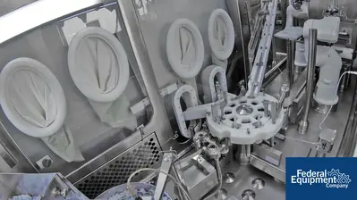 USED BAUSCH Advanced Technology Group Bausch Advanced Tech Isolated Filling and Closing machine, Type 515