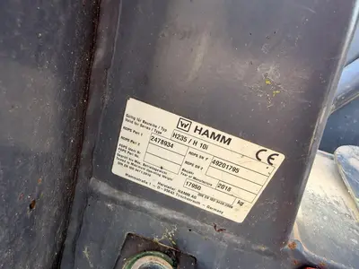 Used 2018 HAMM H10I Single Drum Rollers Utah US | CSS Equipment Sales #1383929