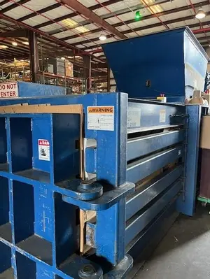 Used CRAM-A-LOT HX-72 CLOSED DOOR MANUAL-TIE BALER Balers Ohio US | Black River Trading #1059827