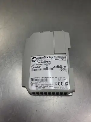 Used Allen-Bradley 1769-ECR Ser.A Right End Cap Terminator Module PLC Expansion Units South Carolina US | Palmetto Automation #1505642