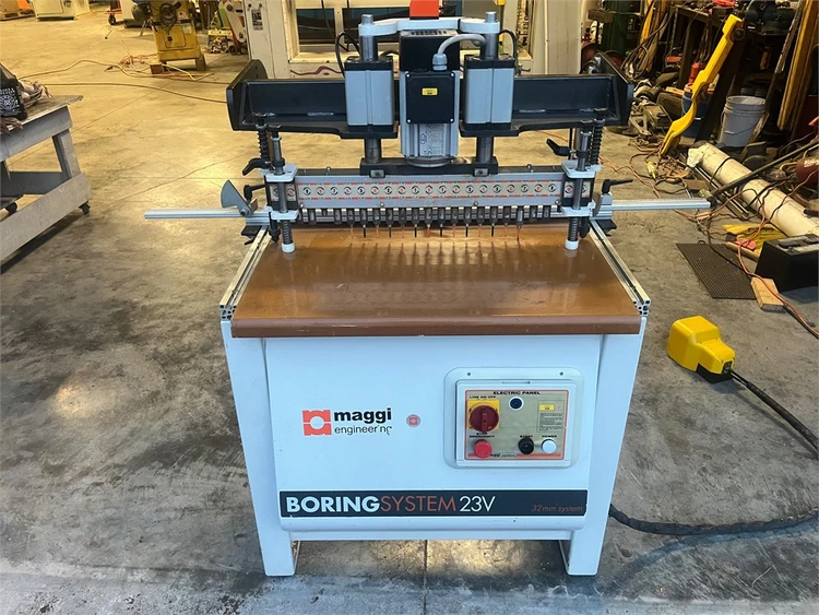 Used 2004 MAGGI SYSTEM 23V Woodworking Line Boring Machines New York US | MachineryMax #1502529