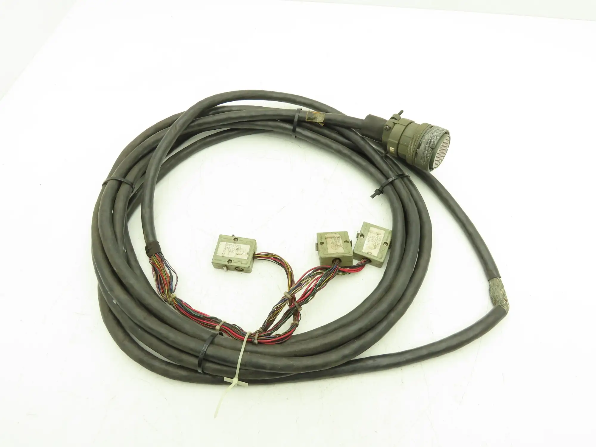 Fanuc JAE CA3106B32A10S 2 Flexible Robot Cable Cordset  48-Conductor 25'