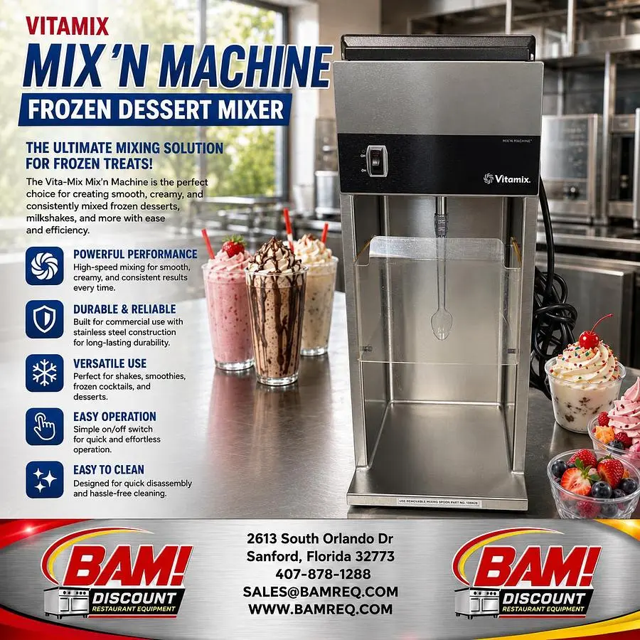 Used VITA MIX _UNKNOWN_ Ice Cream Equipment Florida US | BAM Discount Restaurant Equipment #1313135