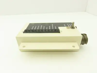 Eaton SX7EA5 Annunciator Lighted Indicator Panel W/Alarm On Off Test FSCM81640