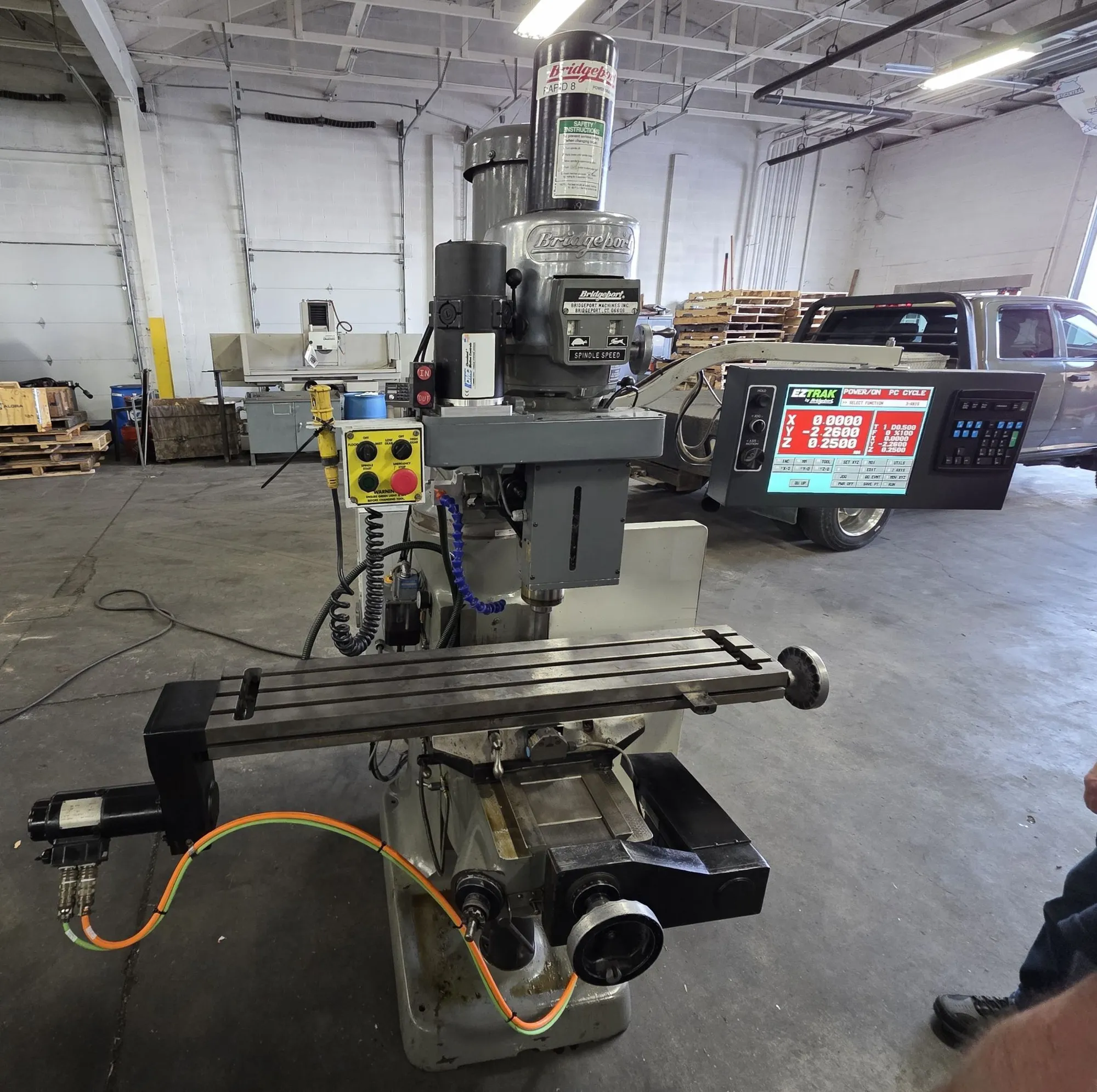 USED BRIDGEPORT SERIES 1 EZ TRAK DX
