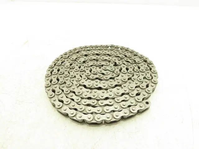 Rexnord 843SS Straight Running TableTop Base Roller Chain 1/2"Pitch 10'L