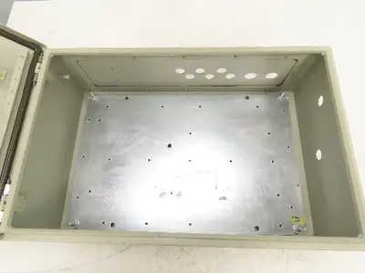 Rittal AE1039 Wall Mount Electrical Enclosure 23-1/2x15x7-1/2" with Cam Lock
