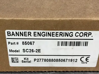 New | in-Stock BANNER ENGINEERING SC262E Industrial Controls Ohio US | HGR 24 #1316466