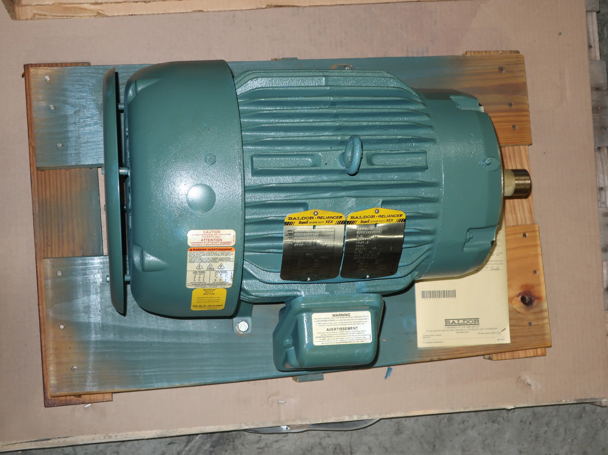 Used BALDOR VECP3770T A.C. Motors Ohio US | Aucto #1427216