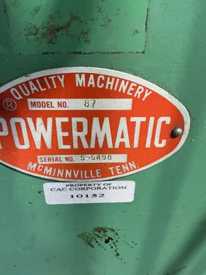Used POWERMATIC 87 Vertical Band Saws Ohio US | HGR 24 #1091578