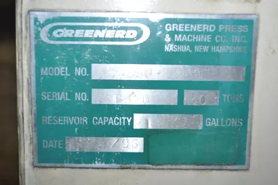 USED GREENERD HCA-30-30L8