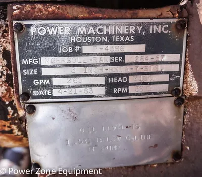 USED INGERSOLL RAND 3HMTA