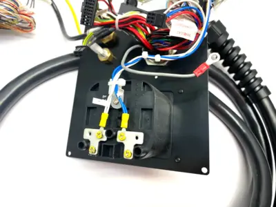 USED FANUC CABLE AND PANEL ASSEMBLY