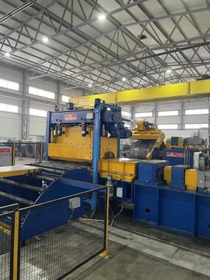 Used Spotti SRL 1500mm x 2mm x 20 ton Multi Blanking Line Cut To Length Lines Michigan US | Midwest Machinery, LLC #1259589