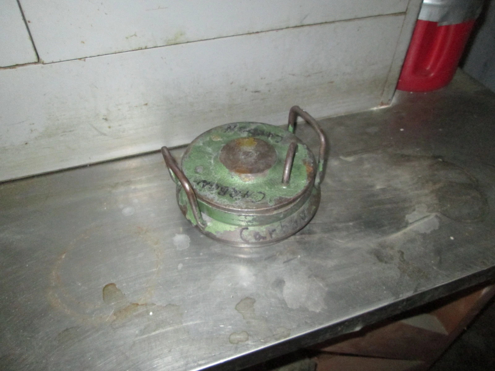 Angstrom Grinding Puck, ring and grinding chamber.