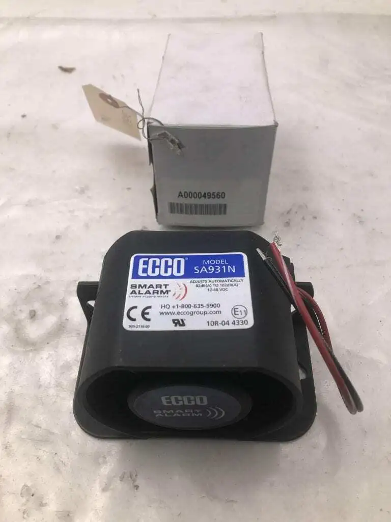 ECCO SA931N Smart Alarm Back Up Alarm 12-48VDC -NIB