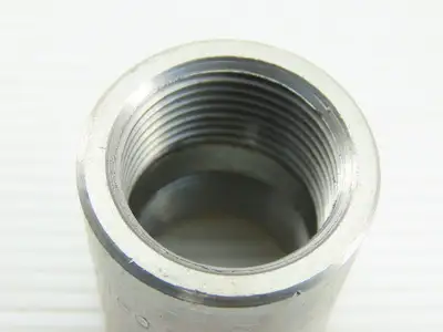 S.150 A182 F316 3/4" Stainless Steel NPT Coupling Lot Of 5