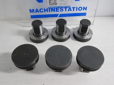 6x Lot of 6 VDI 40 Turret Port Covers Caps VDI 40 Live Tool Plugs