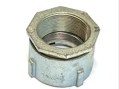 USED THOMAS & BETTS ERICKSON COUPLING 2" 3-PC MALLEABLE IRON RIGID IMC