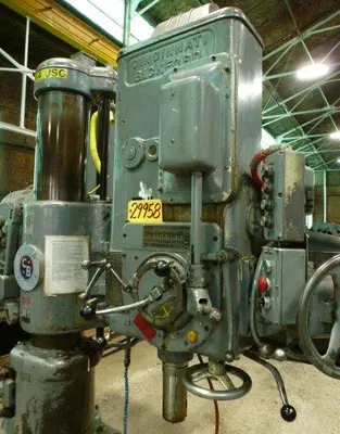 4' x 11" CINTI-BICKFORD, 14-1500 RPM, 5 M.T., Extra Height, 7-1/2 HP, Nice