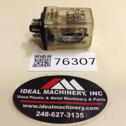 Used OMRON MK2EP-UA-DC24 Relays & Switches Michigan US | Ideal Machinery #700986