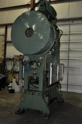 JOHNSON 100 TON SSDC PRESS Straight Side, Double Crank (Single Action) Presses | Timco, Inc. (8)