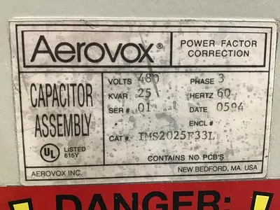 USED AEROVOX IMS2025F33L