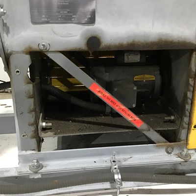 New York Blower FRP Radial Fume Exhauster 160-FRP 200 cfm