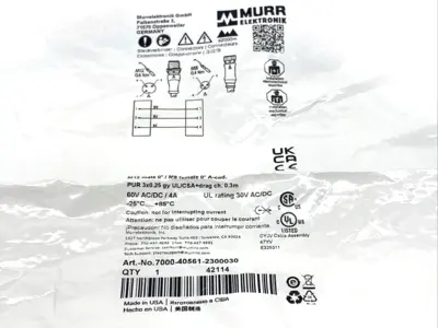 New | in-Stock Murr Elektronik 7000-40561-2300030 Cable & Wire Michigan US | Maverick Industrial Sales #1473967