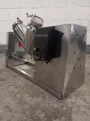 Stainless steel 2.5 liter V blender