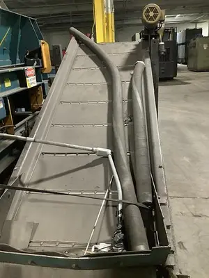 USED SLATS BELT CONVEYOR