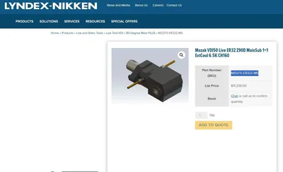 USED LYNDEX NIKKEN MZQT5-ER32Z-MS