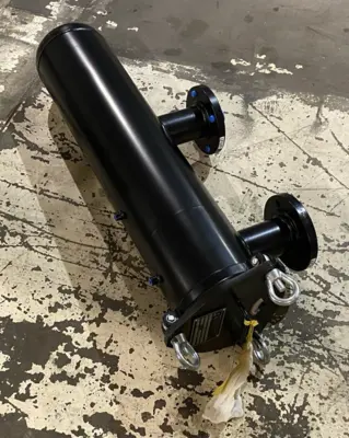 USED ROSEDALE PRODUCTS CARBON STEEL FILTER HOUSING STYLE 2