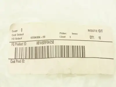 Allen Bradley 1492-RFB4 Terminal Block Fuse Holder Black 4mm Sq 500V Lot of 10