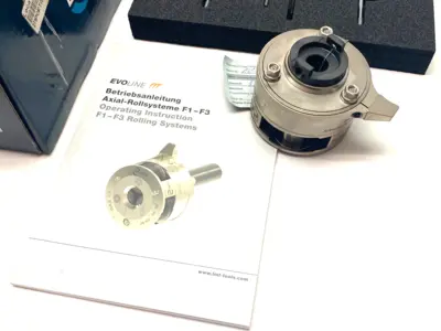 USED LMT FETTE EVOLINE THREAD ROLLING AXIAL DIE HEAD