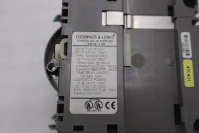 GIDDINGS & LEWIS M.1300.7372 R1 Input Module 24VDC SINK/SOURCE STOCK 630-D