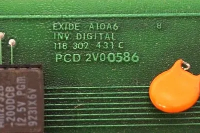 USED EXIDE 101072451-H CONTROL BOARD A10A6 101072451H