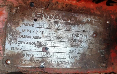 Swaco CD 518 HV oilfield decanter centrifuge skid, Duplex SS.
