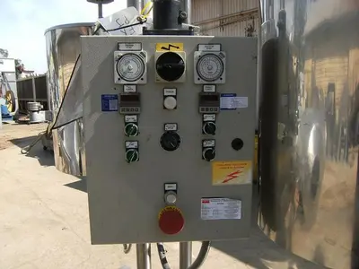 Tank, 17 Gallon, 316L Stainless Steel, Jacketed, Mix, 16-1/2" x 22" (2) #S740366
