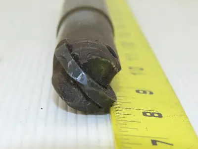 1" Carbide Insert Ballnose End Mill 1" Shank 9" OAL