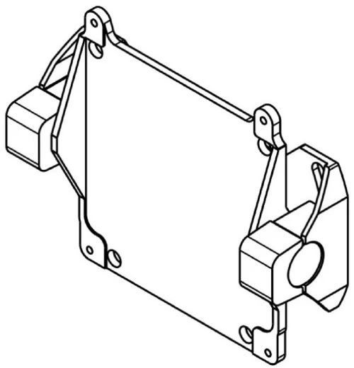 Banner Engineering AG4-MBK1 82139 RS4 Mounting System for Laser Scanner [New]