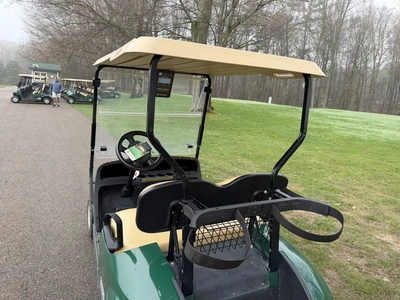 (1) 2017 E-Z-Go golf cart with a Kawasaki gas engine, model 625111G01, does not include Club canopy ...