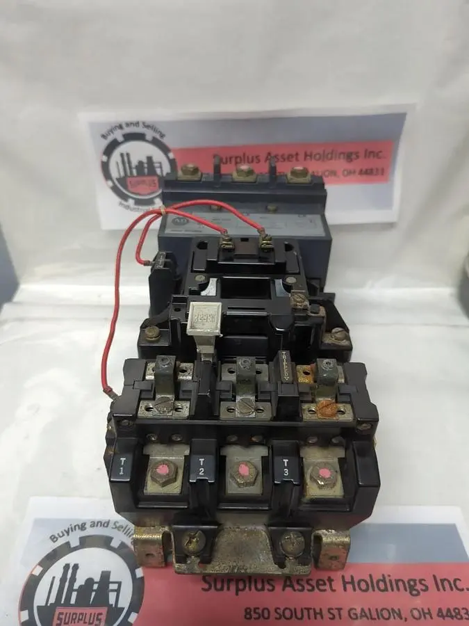 Used ALLEN-BRADLEY 509-D0D Relays & Switches Ohio US | Surplus Asset Holdings #1185649