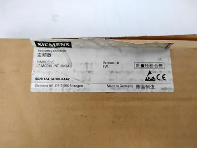 USED SIEMENS 6SN1123-1AB00-0AA2